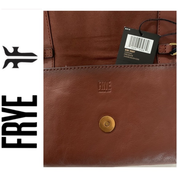 LAST 1 ‼️ FRYE genuine leather crossbody cognac - Picture 7 of 7